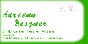 adrienn meszner business card